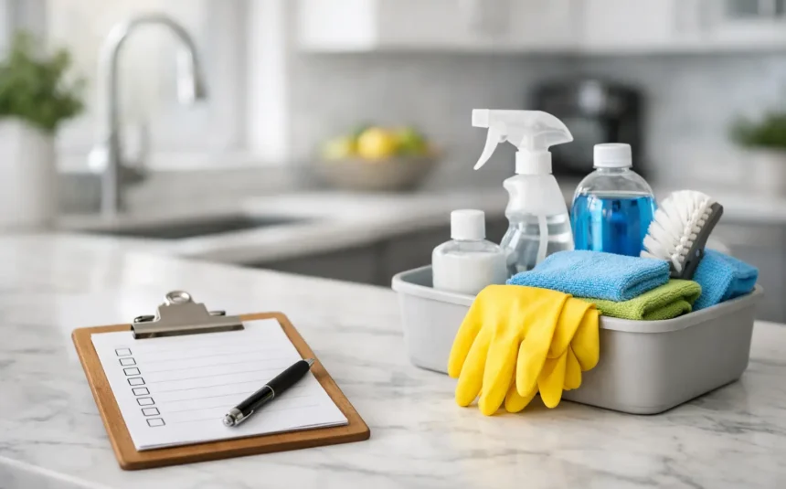 A Daily Cleaning List That Actually Works