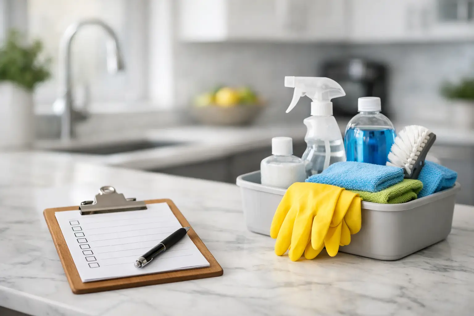 A Daily Cleaning List That Actually Works