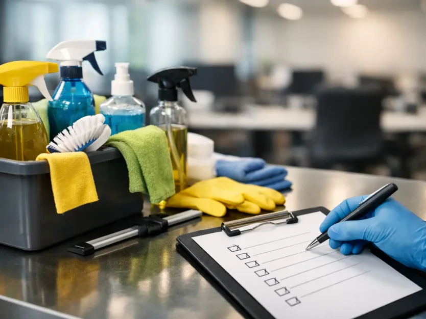 Daily Commercial Cleaning Checklist That Works