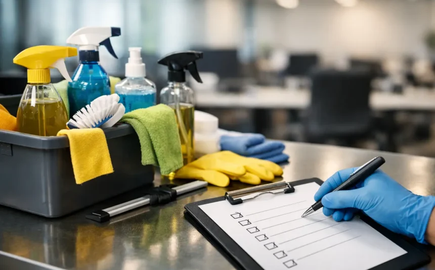 Daily Commercial Cleaning Checklist That Works