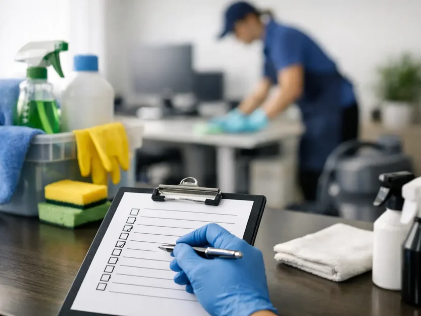 Professional Office Cleaning Checklist