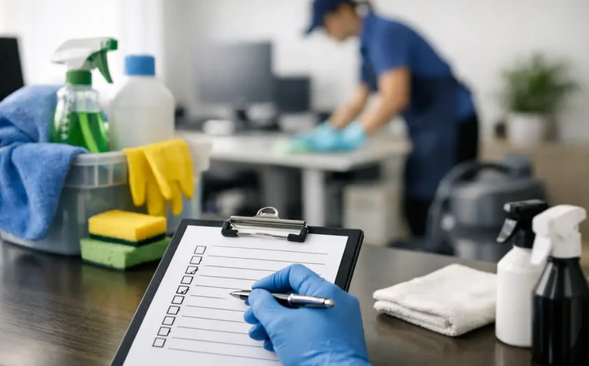 Professional Office Cleaning Checklist