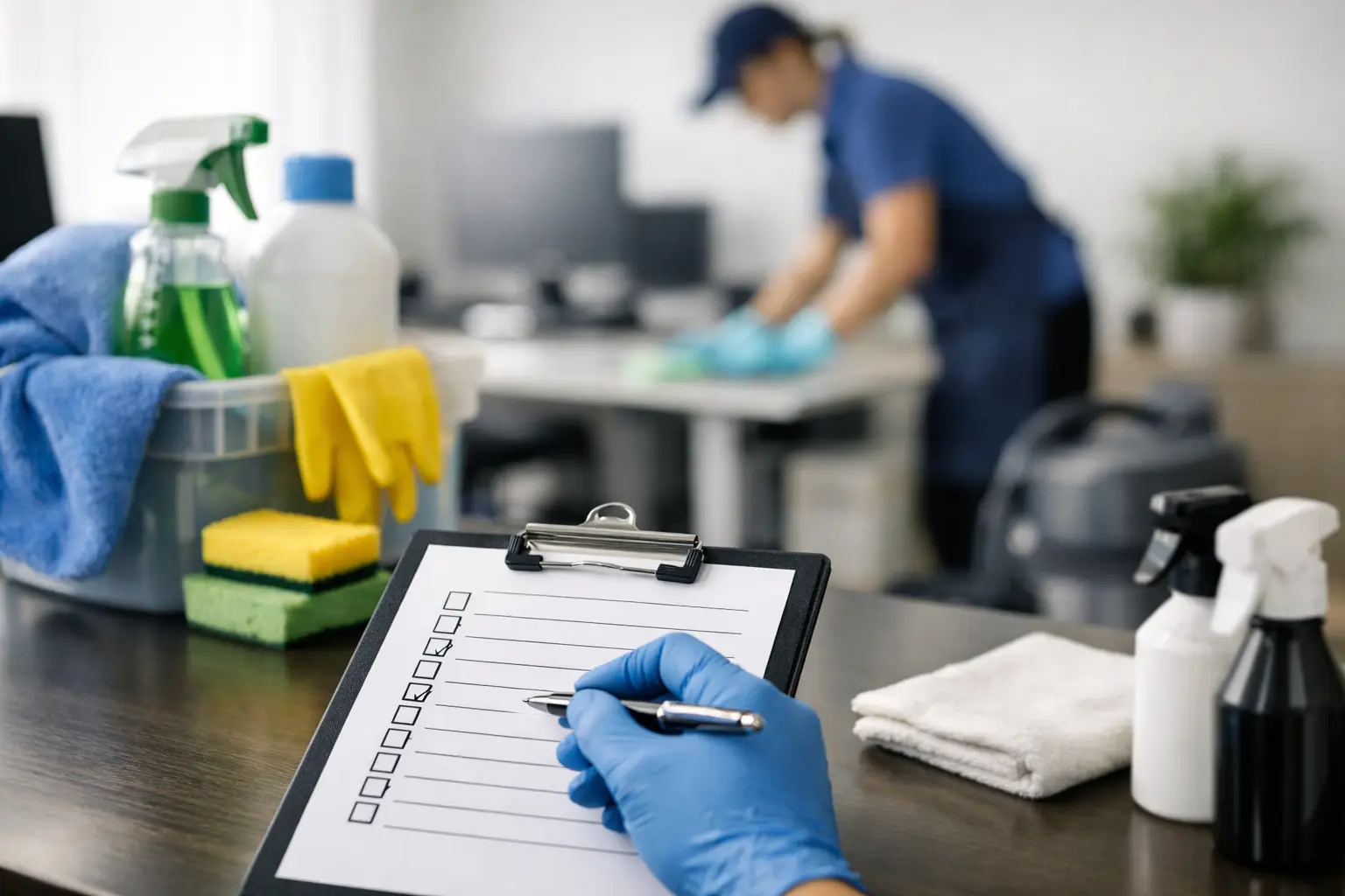 Professional Office Cleaning Checklist