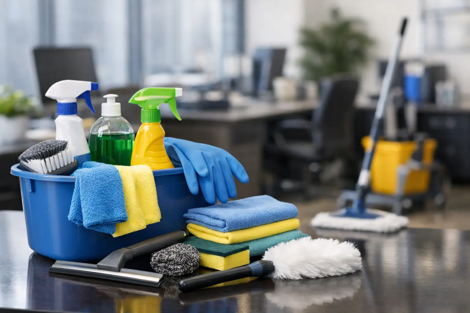 Professional Office Cleaning Materials List
