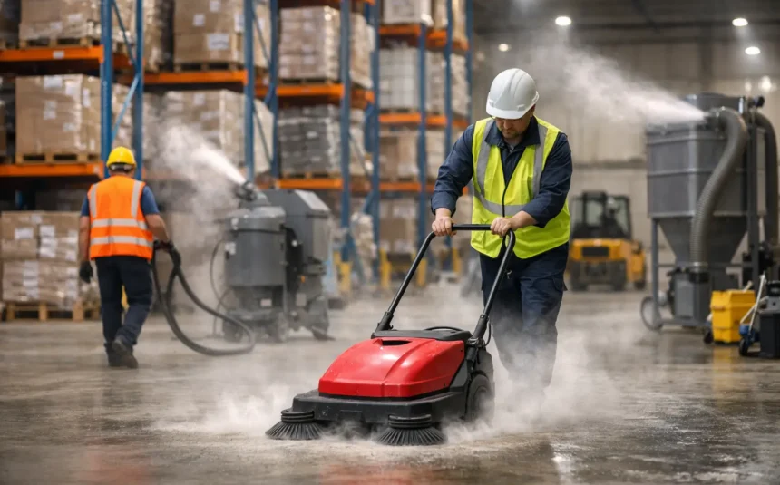 7 Warehouse Dust Control Methods That Work