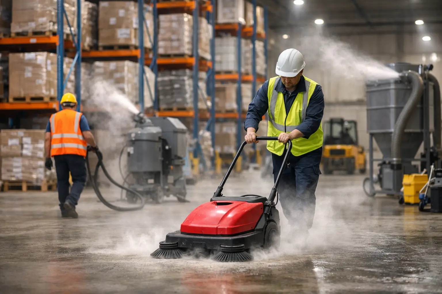 7 Warehouse Dust Control Methods That Work