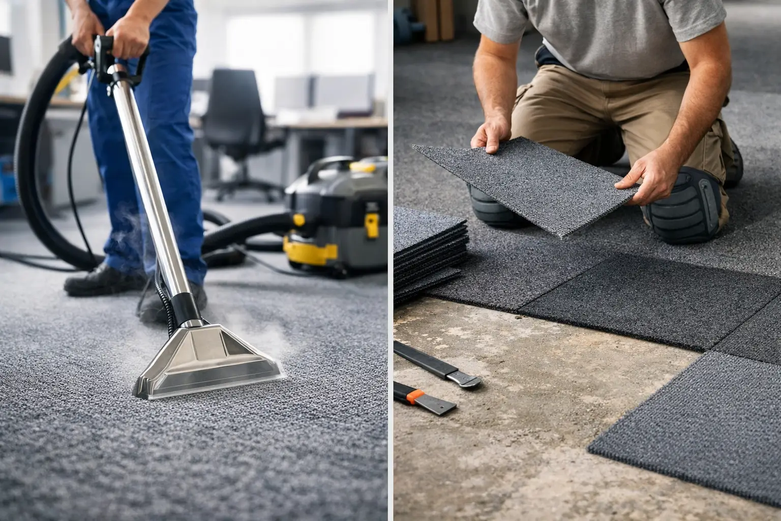 Carpet Cleaning vs Replacement for Businesses
