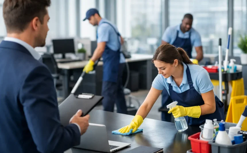 Commercial Cleaning Service Guide for Managers