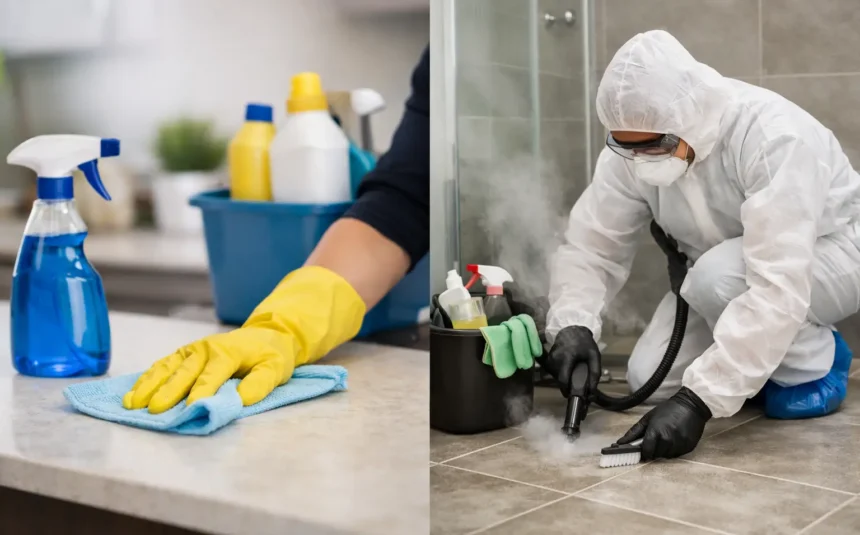Deep Cleaning vs Regular Cleaning Explained