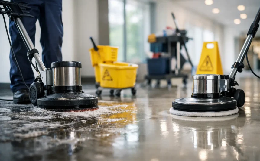 Strip & Wax Services for Cleaner Floors