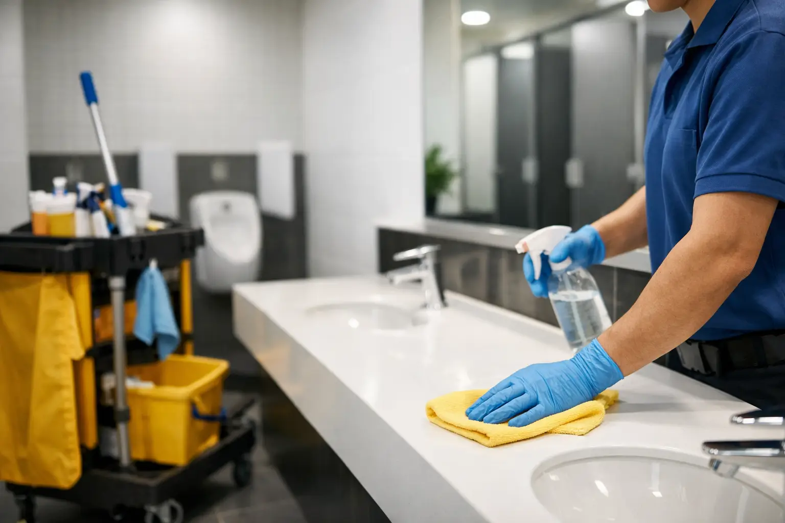 Commercial Restroom Cleaning That Builds Trust