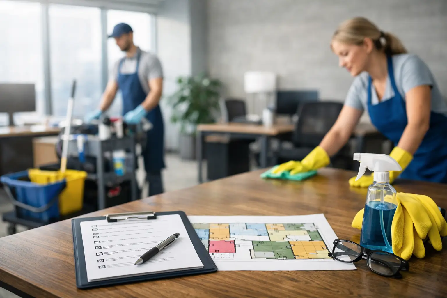 Custom Commercial Cleaning Plans That Work