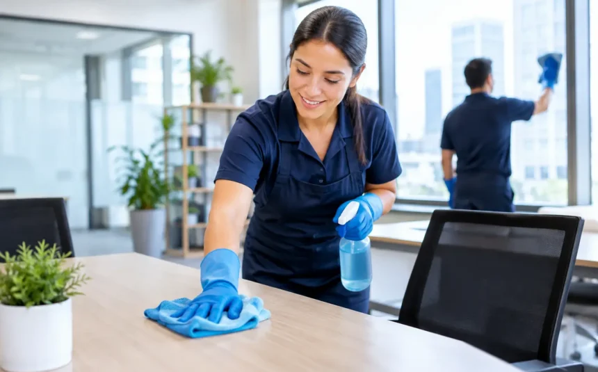 8 Insured Commercial Cleaning Benefits for Businesses