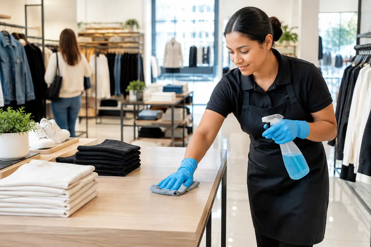 How to Clean Retail Stores Without Disrupting Sales